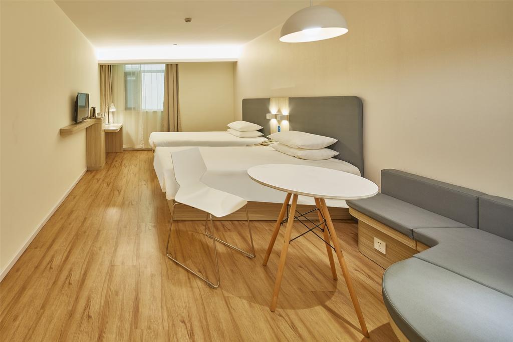 Hanting Hotel Shanghai Tangqiao Subway Station מראה חיצוני תמונה