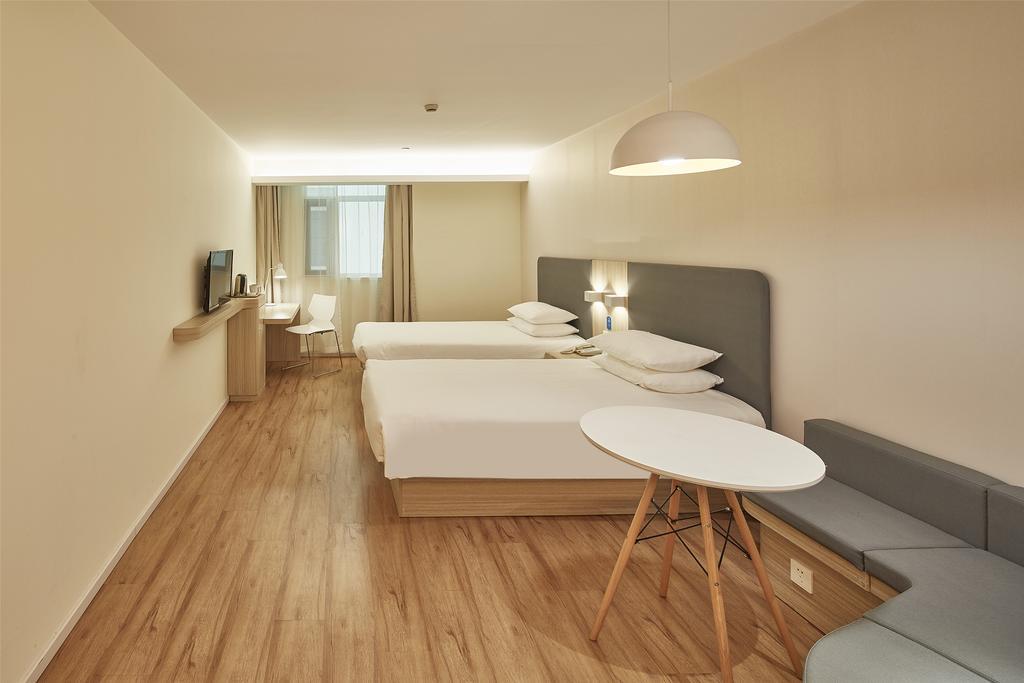 Hanting Hotel Shanghai Tangqiao Subway Station מראה חיצוני תמונה