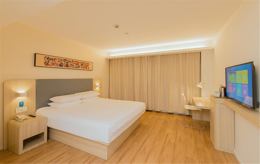 Hanting Hotel Shanghai Tangqiao Subway Station מראה חיצוני תמונה