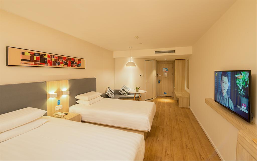 Hanting Hotel Shanghai Tangqiao Subway Station מראה חיצוני תמונה