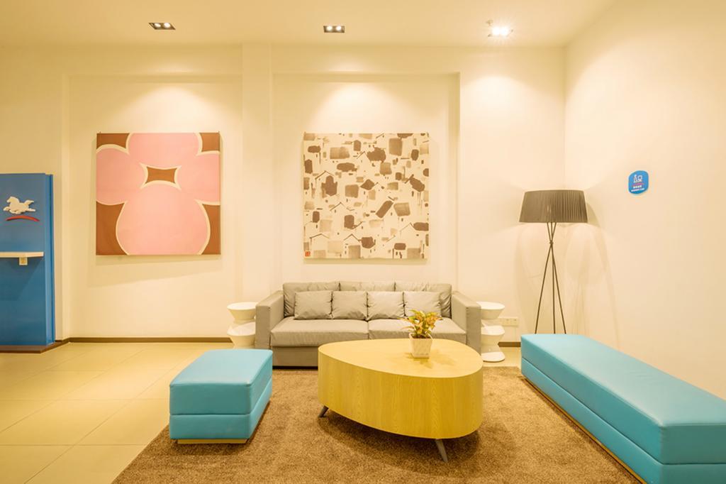 Hanting Hotel Shanghai Tangqiao Subway Station מראה חיצוני תמונה